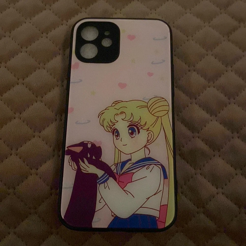 Sailor Moon IPhone‎ 12 Phone Case Usagi and Luna